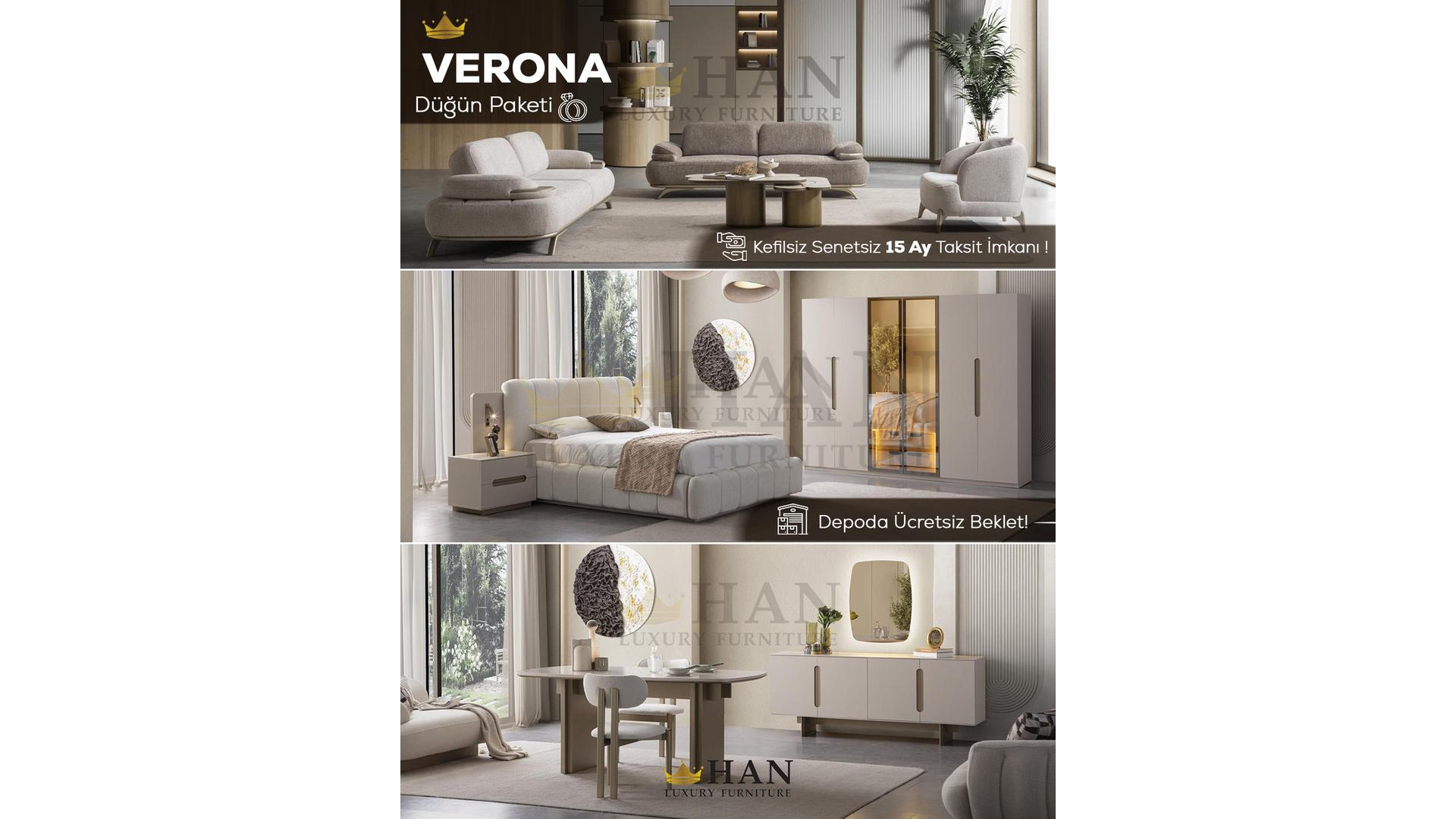 Verona Düğün Paketi Han Mobilya Verona Düğün Paketi Han Mobilya