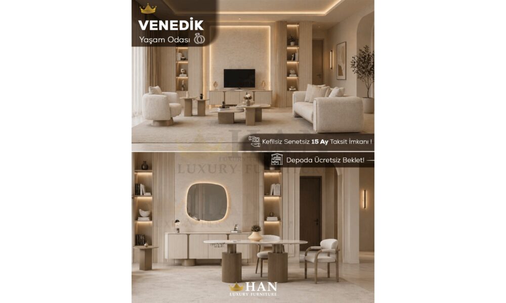 Venedik Yaşam Odası Han Mobilya