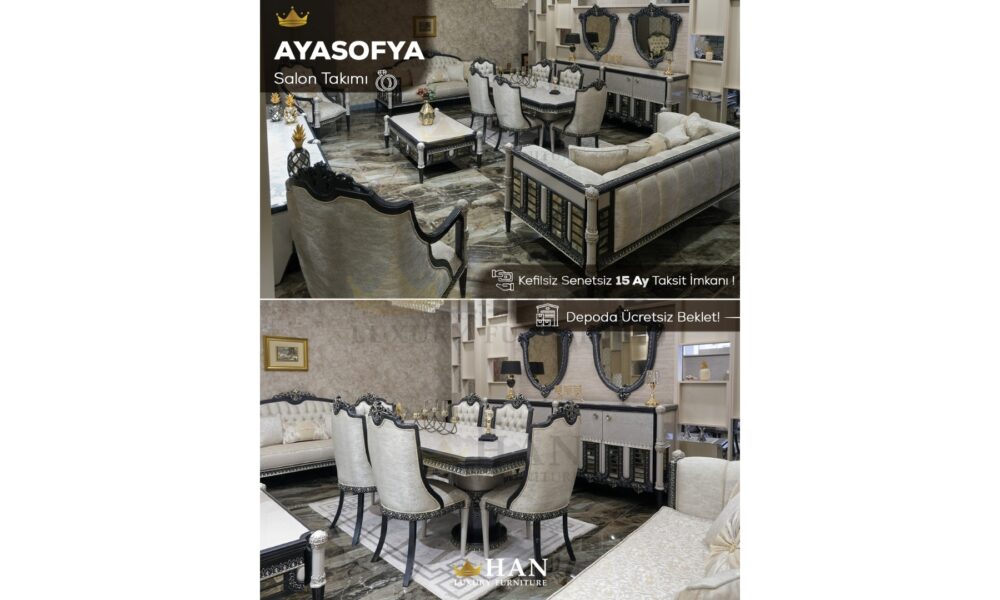 Ayasofya Classic Salon Takımı Han Mobilya