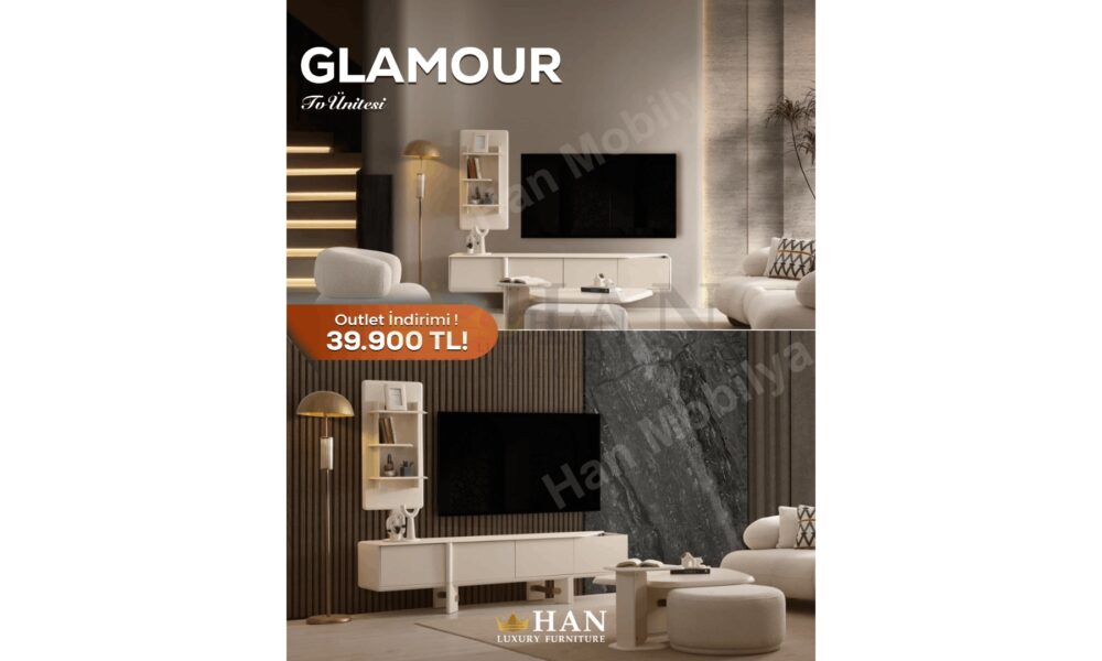 Glamour TV Ünitesi Han Mobilya