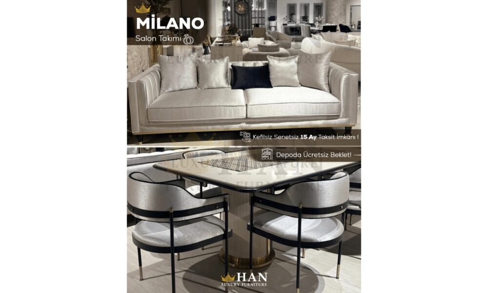 Milano Salon Takımı Han Mobilya
