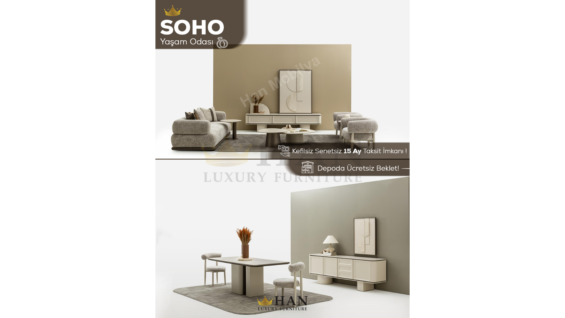 Soho Yaşam Odası Han Mobilya Soho Yaşam Odası Han Mobilya