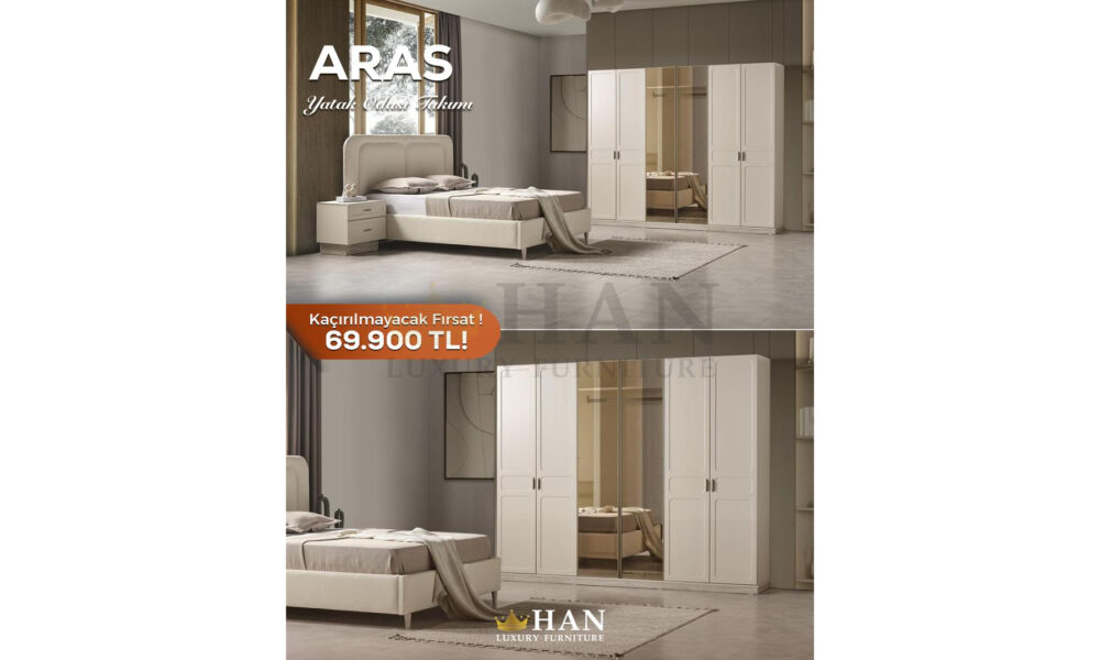 Aras Yatak Odası Han Mobilya