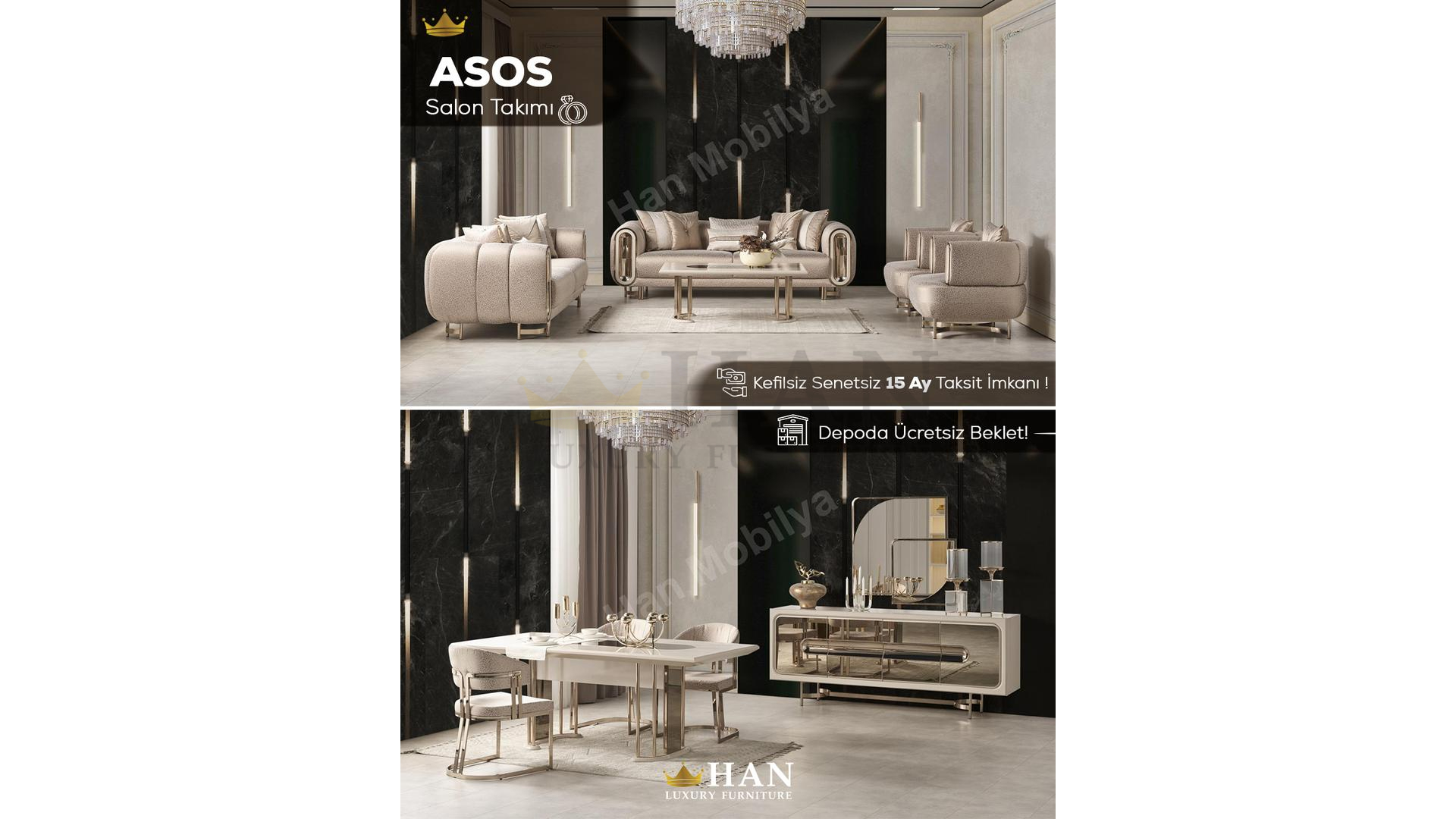 Asos Salon Takımı Han Mobilya Asos Salon Takımı Han Mobilya