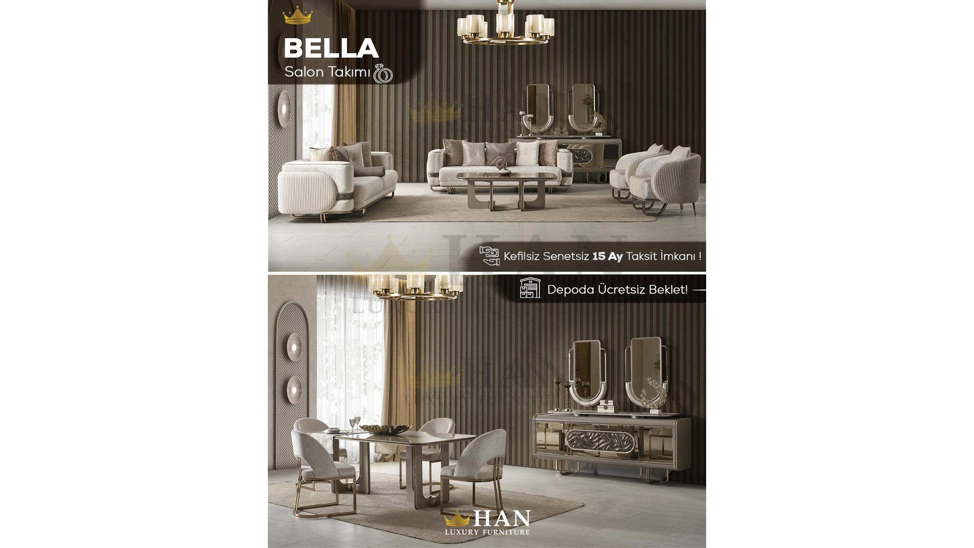Bella Salon Takımı Han Mobilya Bella Salon Takımı Han Mobilya