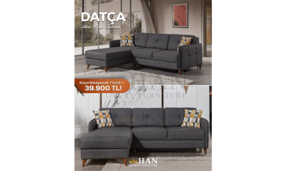 Datça Mini Köşe Takımı Han Mobilya