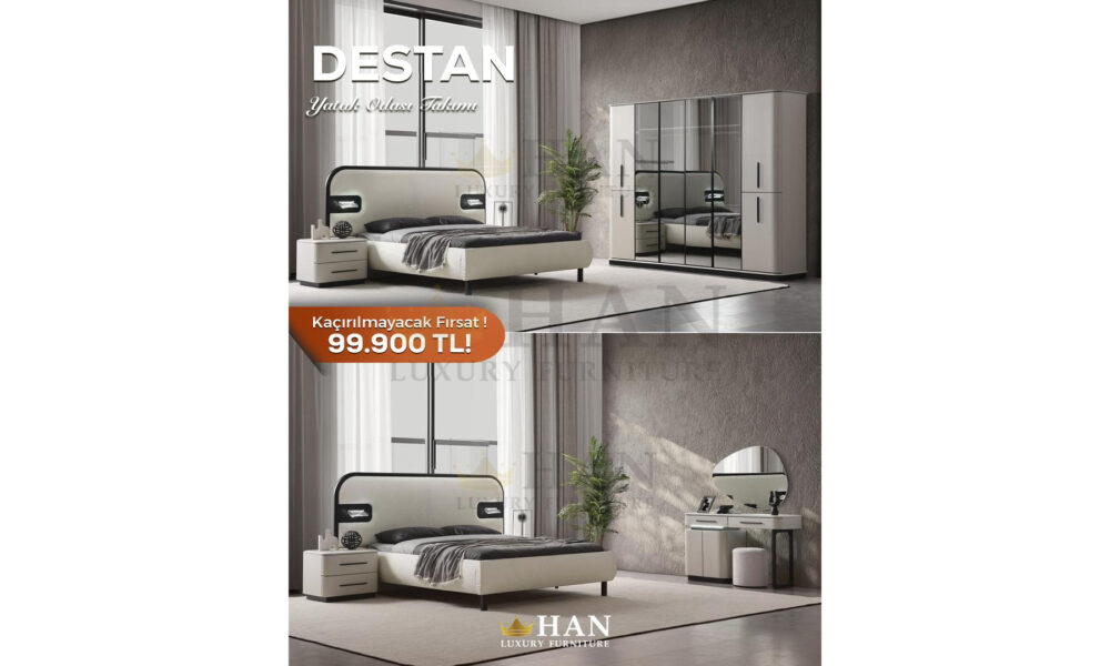 Destan Yatak Odası Han Mobilya