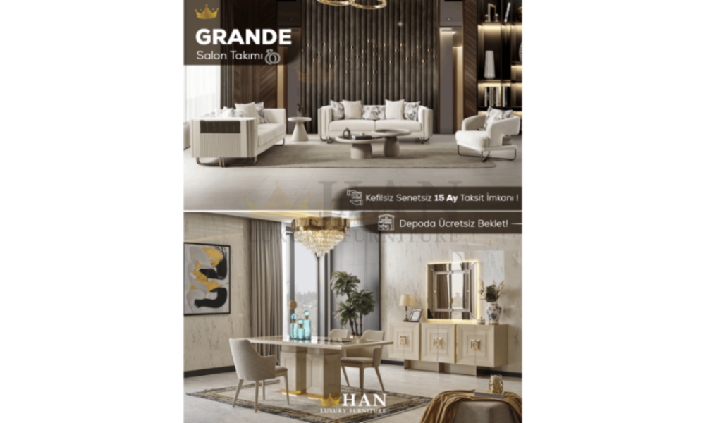 Grande Salon Takımı Han Mobilya