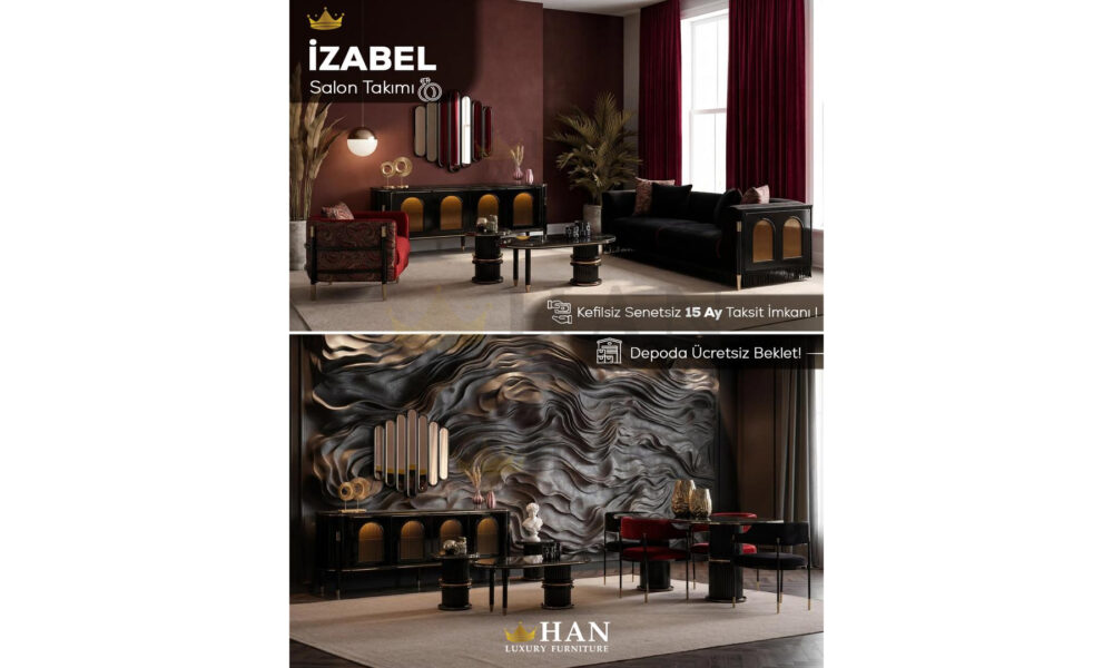 İzabel Salon Takımı Han Mobilya