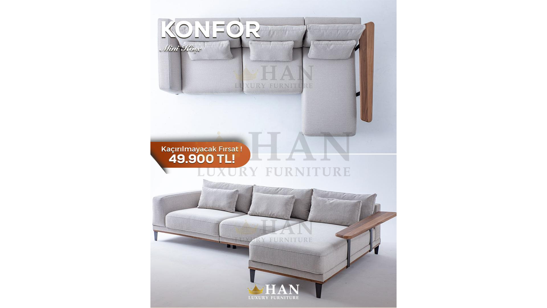 Konfor Mini Köşe Han Mobilya Konfor Mini Köşe Han Mobilya