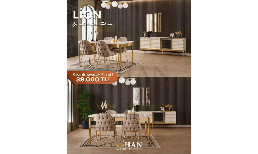Lion Yemek Odası Han Mobilya