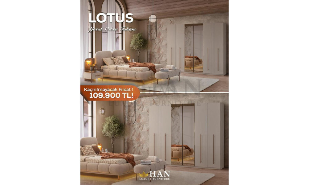 Lotus Yatak Odası Han Mobilya