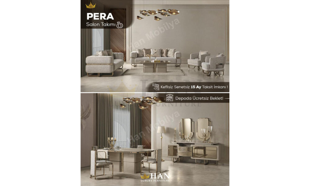 Pera Salon Takımı Han Mobilya