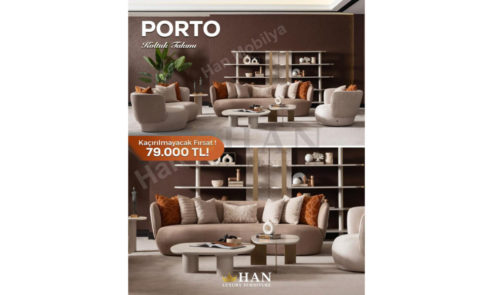 Porto Koltuk Takımı Han Mobilya