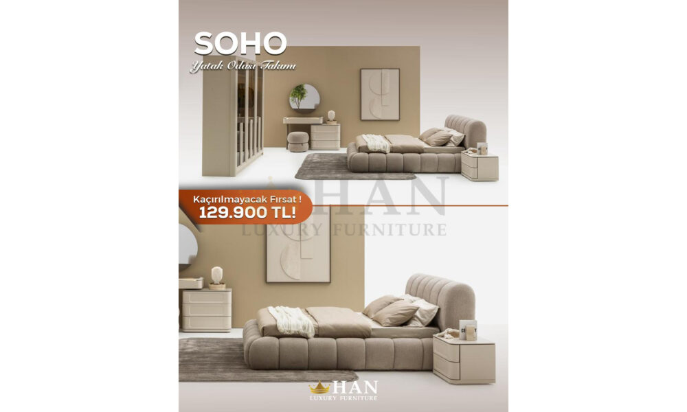 Soho Yatak Odası Han Mobilya