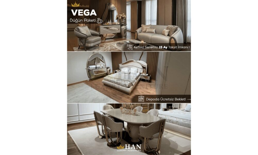 Vegas Düğün Paketi Han Mobilya