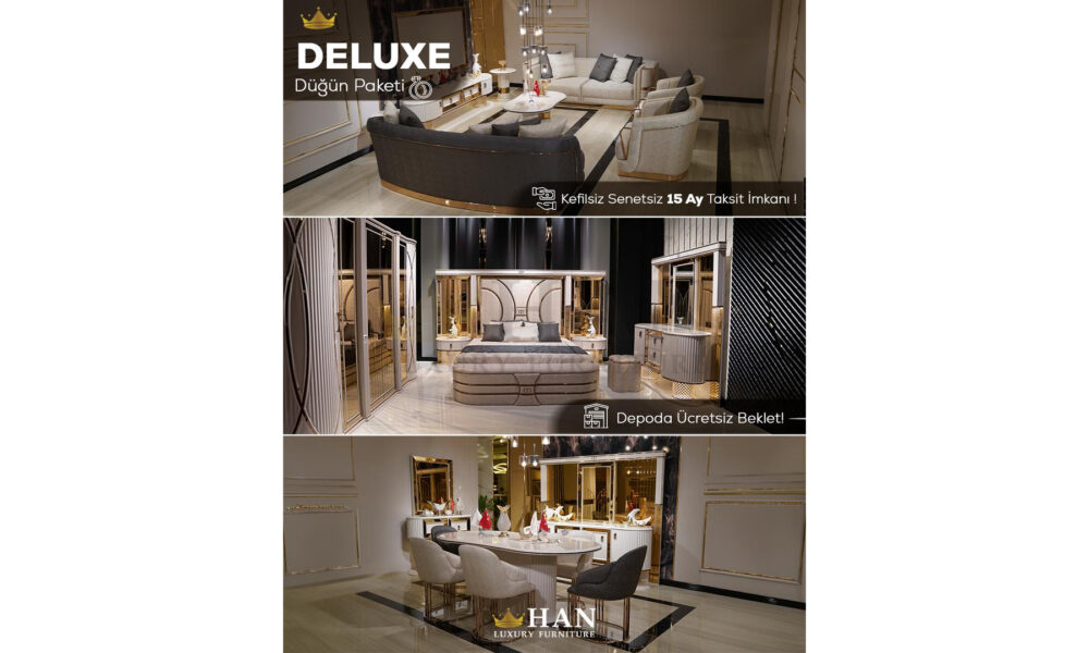 Deluxe Düğün Paketi Han Mobilya