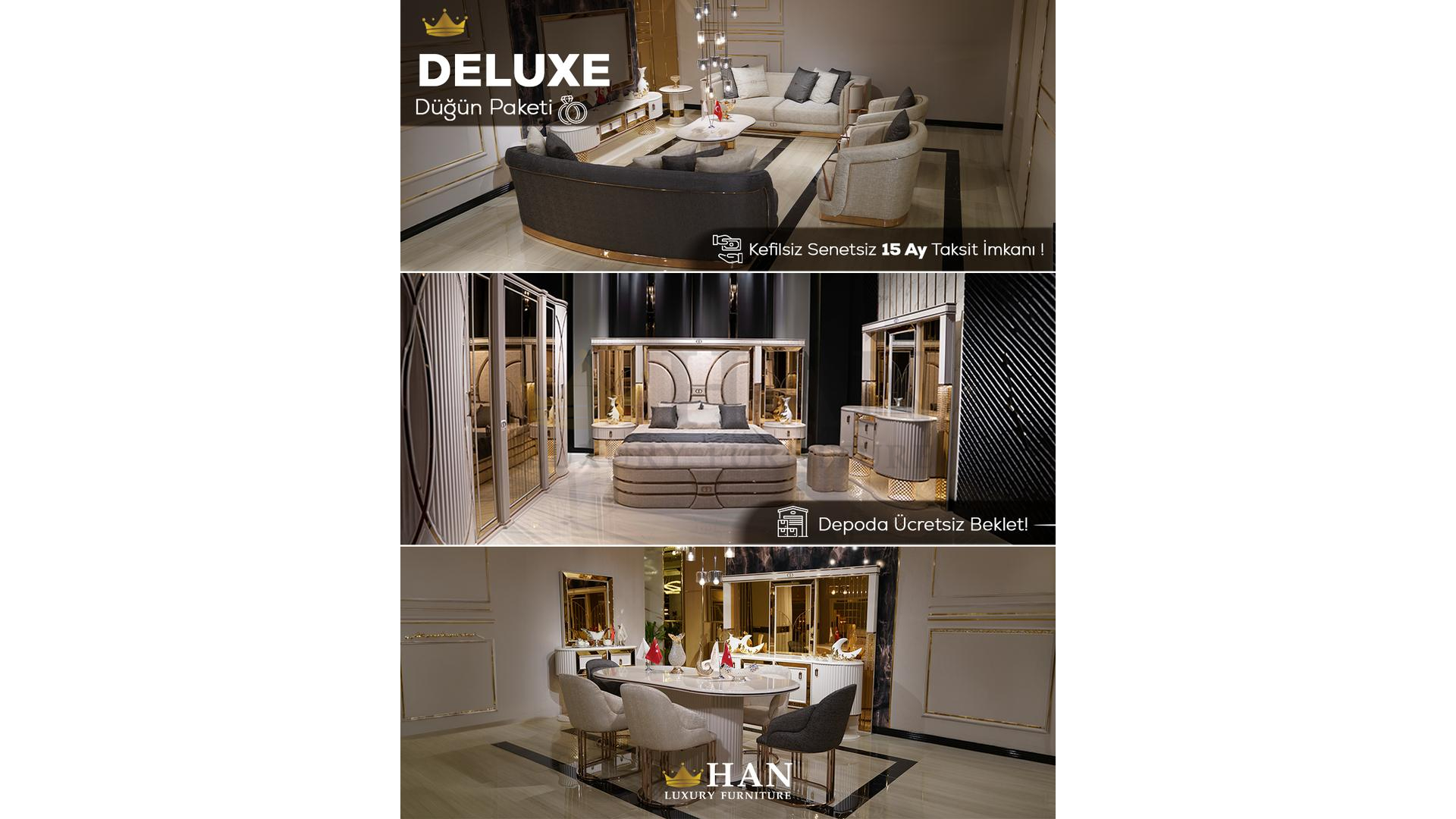 Deluxe Düğün Paketi Han Mobilya Deluxe Düğün Paketi Han Mobilya