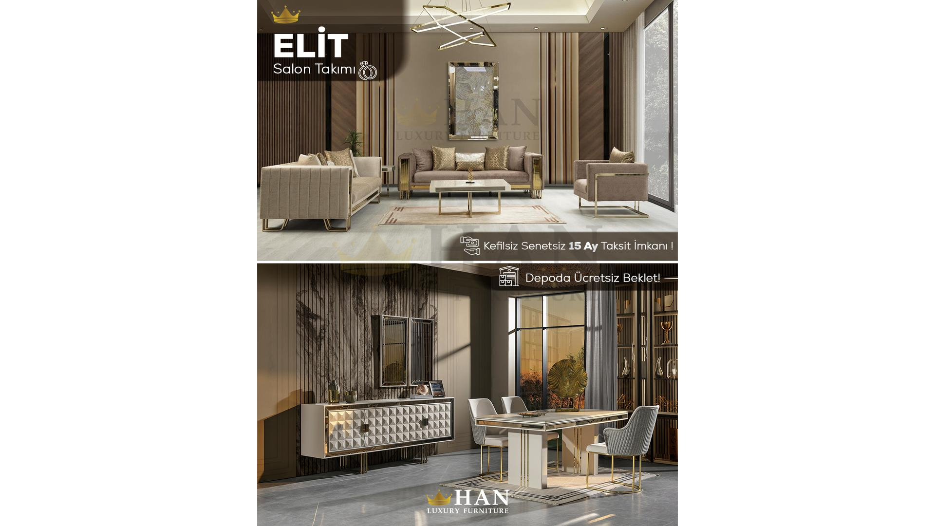 Elite Salon Takımı Han Mobilya Elite Salon Takımı Han Mobilya