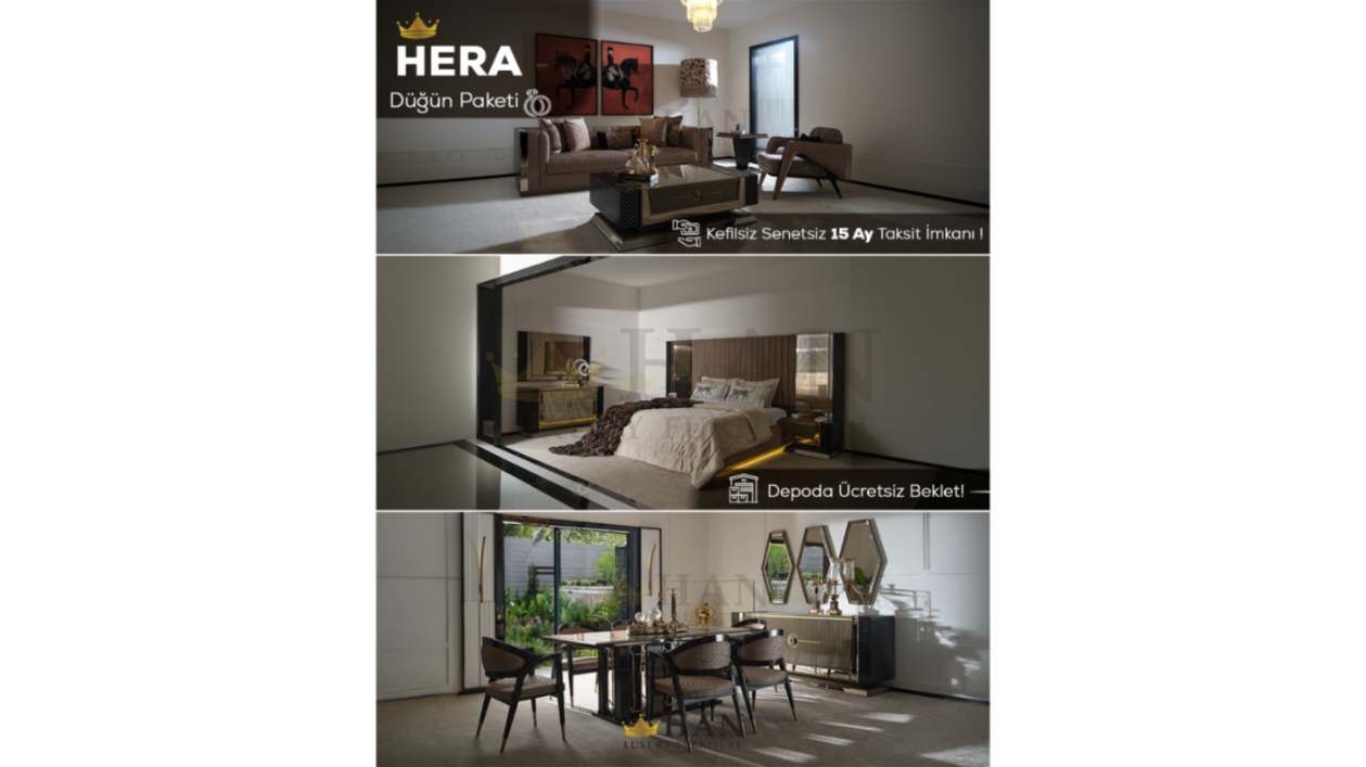Hera Düğün Paketi Han Mobilya Hera Düğün Paketi Han Mobilya