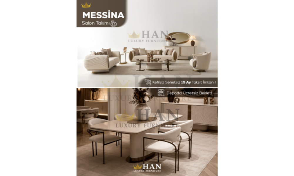 Messina Salon Takımı Han Mobilya