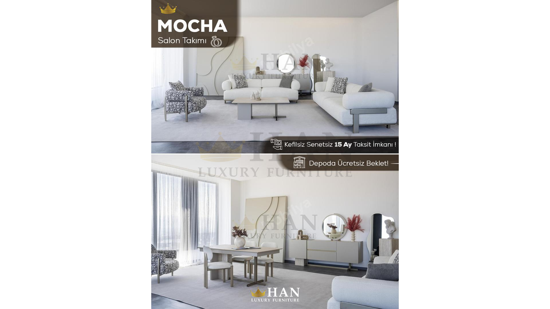 Mocha Yaşam Odası Han Mobilya Mocha Yaşam Odası Han Mobilya