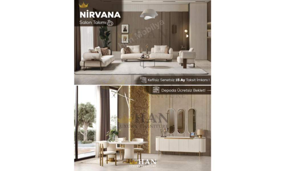 Nirvana Salon Takımı Han Mobilya