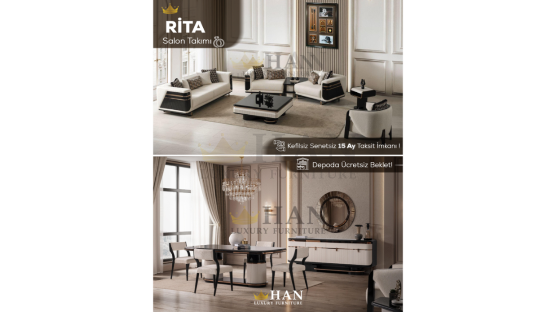 Rita Salon Takımı Han Mobilya Rita Salon Takımı Han Mobilya