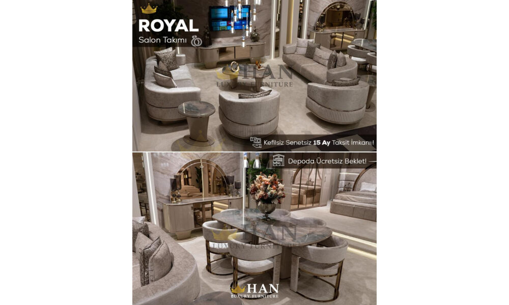 Royal Salon Takımı Han Mobilya