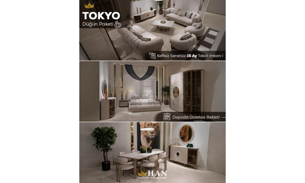 Tokyo Düğün Paketi Han Mobilya