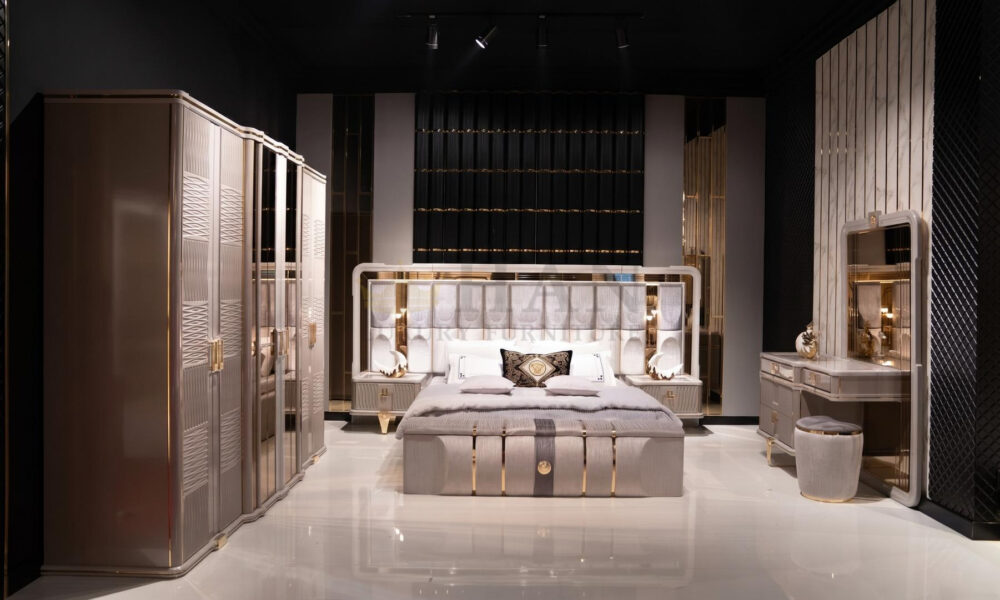 Versace Yatak Odası Han Mobilya