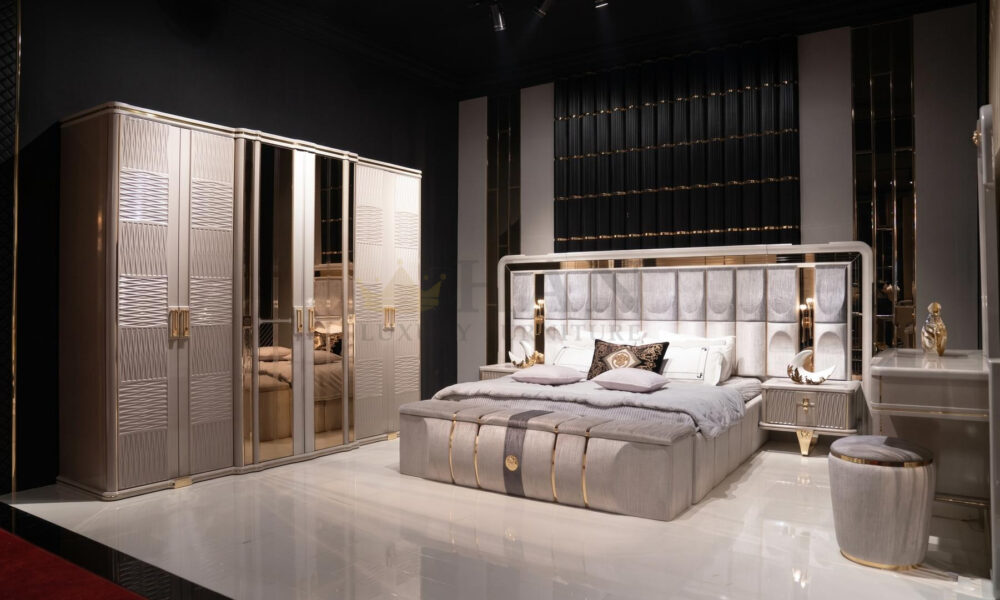 Versace Yatak Odası Han Mobilya