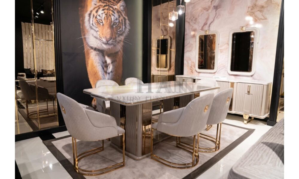 Versace Yemek Odası Han Mobilya