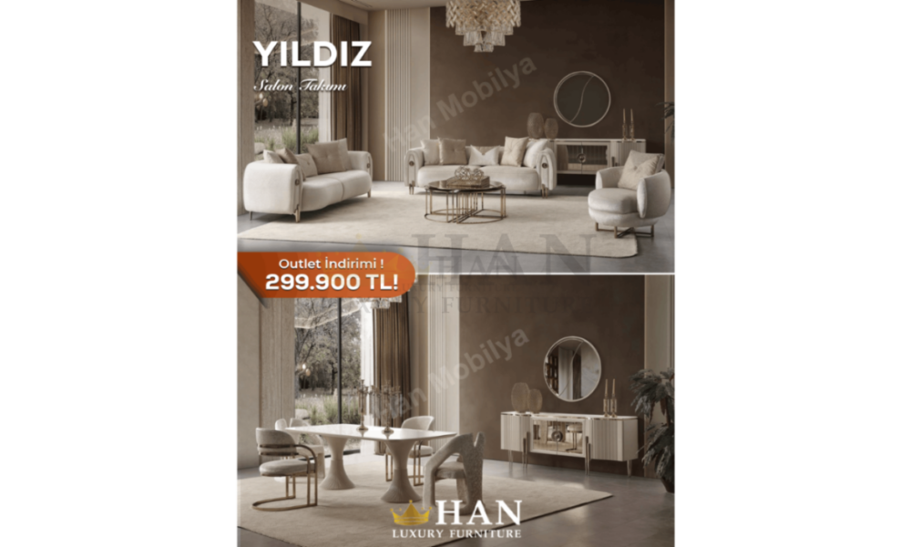 Yıldız Salon Takımı Han Mobilya