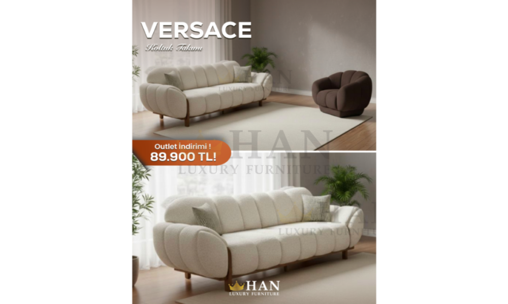 Versace Koltuk Takımı Han Mobilya