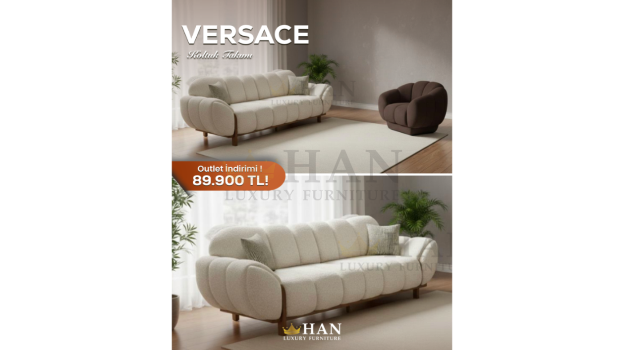 Versace Koltuk Takımı Han Mobilya Versace Koltuk Takımı Han Mobilya